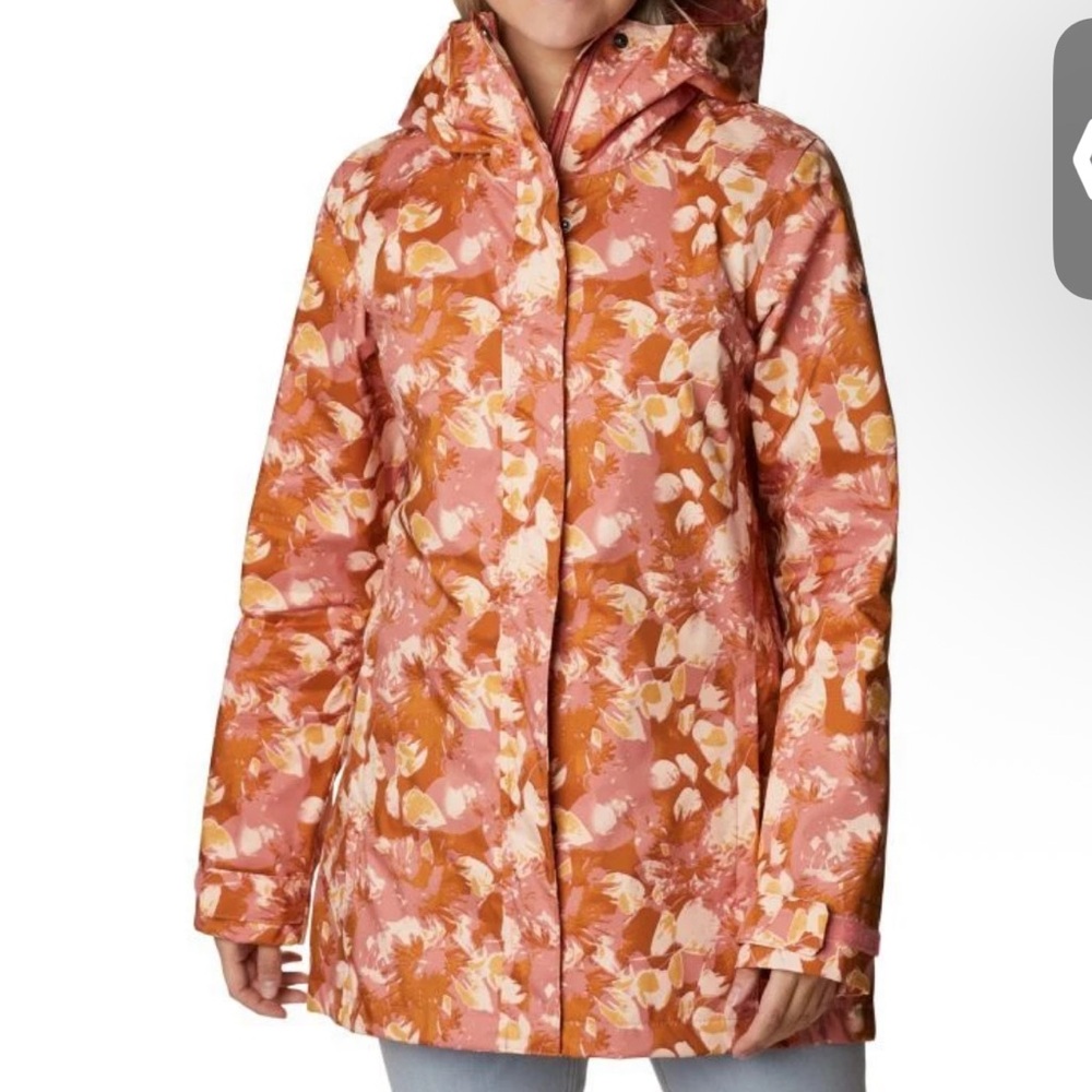 NWOT Columbia Splash A Little II Rain Coat - Picture 3 of 16